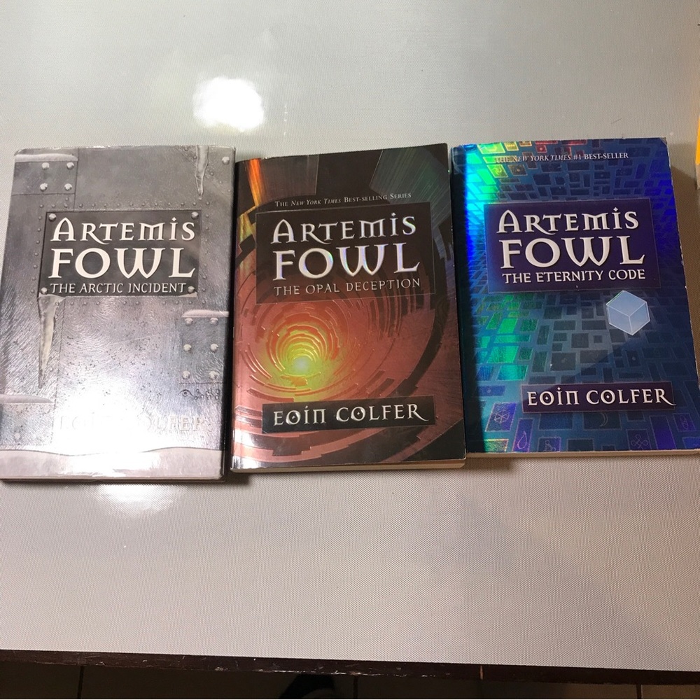 Artemis Fowl Book Bundle YA books by Eoin Colfer, Hyperion Miramax Books